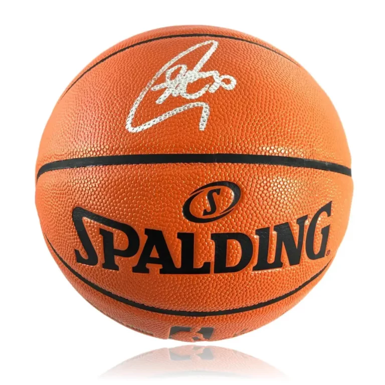 signed basketball